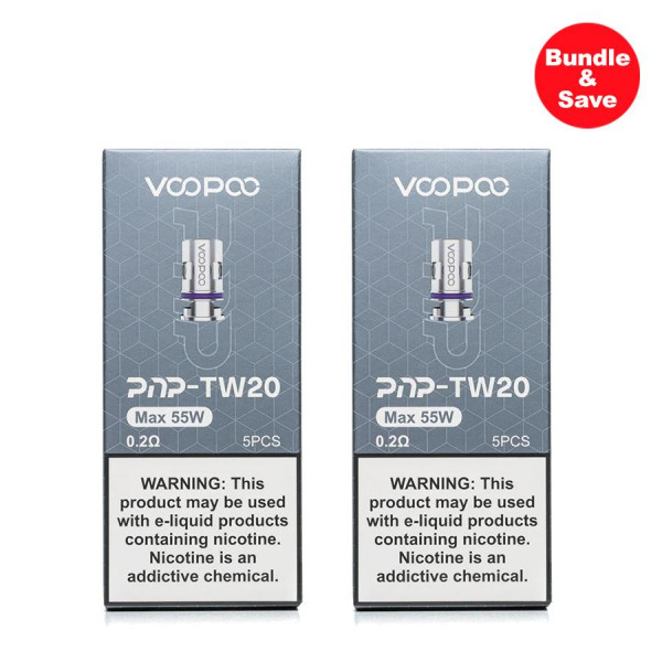 VooPoo PnP-TW Replacement Coils 2 (5-pack) Bundle