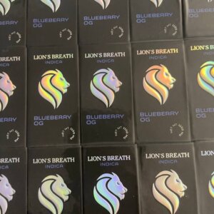 Lions Breath THC vape carts and e-liquids